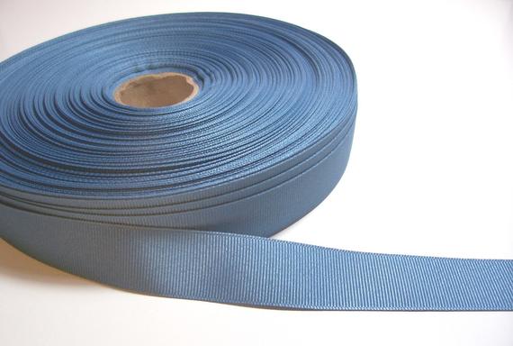 7/8" OOAK OFFRAY SOLID ANTIQUE BLUE - 8 YARDS