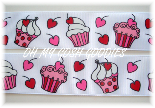 1.5 PEPPERMINT CUPCAKE KISSES -   5 YARDS
