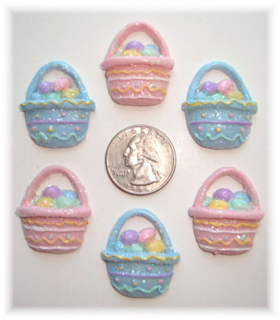 1PC EASTER BASKET * PINK ONLY * RESIN
