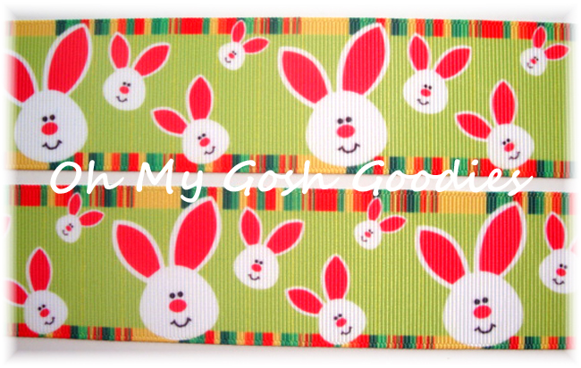 1.5 EASTER SNUGGLE BUNNY LIME - 5 YARDS