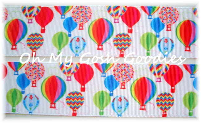 1.5 OOAK PRIMARY HOT AIR BALLOONS - 2 YARDS