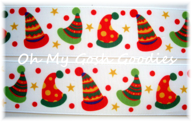 1.5 PRIMARY CHRISTMAS HATS - 5 YARDS