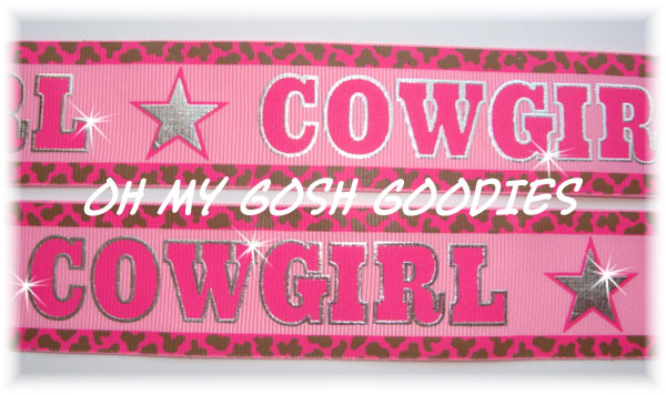 1.5 COWGIRL BLING PINK - 5 YARDS