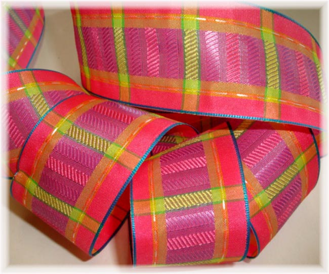 1.5 OOAK WIRED SPRING PLAID CHECK - 3 YARDS