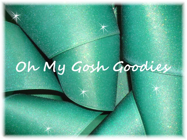 1.5 GLITTER SOLID CHEER FOREST - 5 YARDS